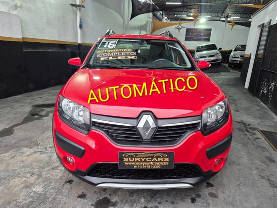 RENAULT SANDERO 1.6 STEPWAY 8V FLEX 4P AUTOMATIZADO RENAULT SANDERO 1.6 STEPWAY 8V FLEX 4P AUTOMATIZADO